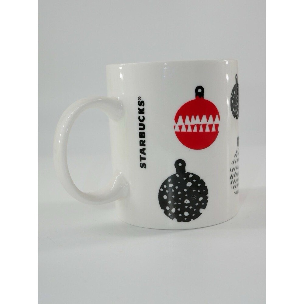NWOT Starbucks 2016 Holiday Christmas Ornaments 12oz Coffee Tea Mug